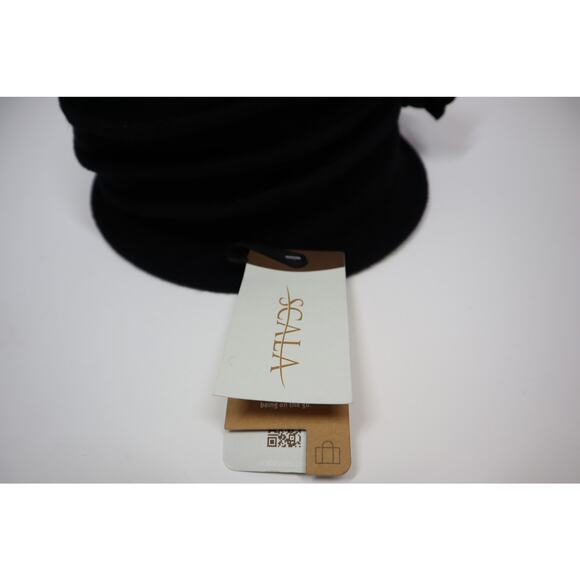 Scala Women’s Knit Wool Cloche With Flower‎ One Size - Picture 4 of 7